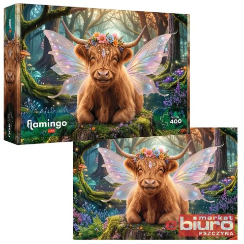 PUZZLE 400 LEŚNA OPIEKUNKA SNÓW 11210 TREFL
