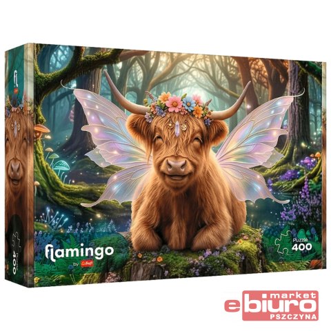 PUZZLE 400 LEŚNA OPIEKUNKA SNÓW 11210 TREFL