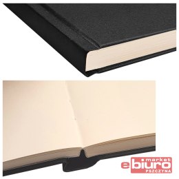 SZKICOWNIK OXFORD SZYTY A4 96K 100G CZARNY