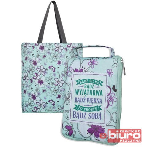 TORBA NA ZAKUPY ZT-006 BĄDŹ SILNA KUKARTKA