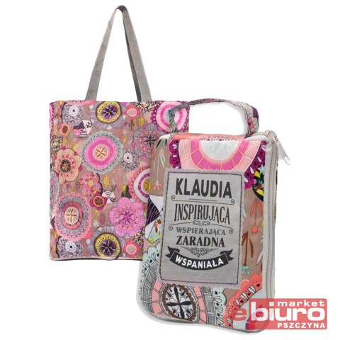TORBA NA ZAKUPY ZT-056 KLAUDIA KUKARTKA