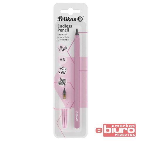 WIECZNY OŁÓWEK PEL PINK POWDER BL