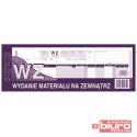 WZ WYDANIE MATERIAŁÓW NA ZEWNĄTRZ 1/2 A4 361-0
