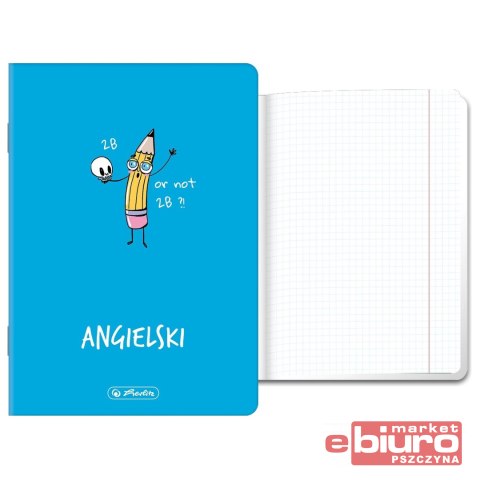 ZESZYT A5 60 KR ECO PP J ANGIELSKI HERLITZ