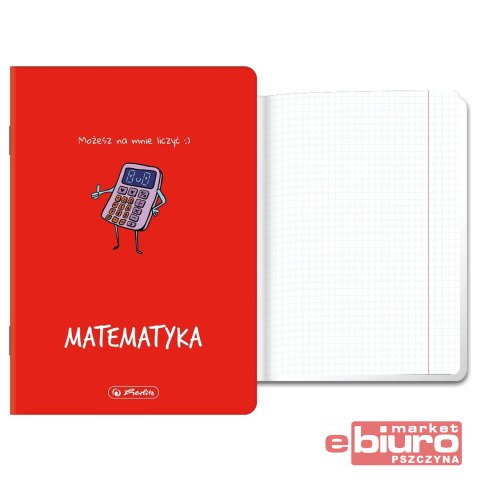 ZESZYT A5 60 KR ECO PP MATEMATYKA HERLITZ