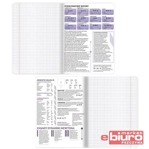 ZESZYT TOP SP FIZYKA A5 60K 70G KRATKA