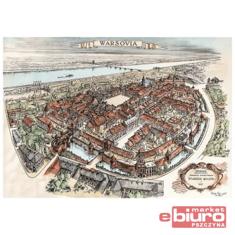 PUZZLE 1000 PROJEKT REKONSTR. STAREGO MIASTA 12206