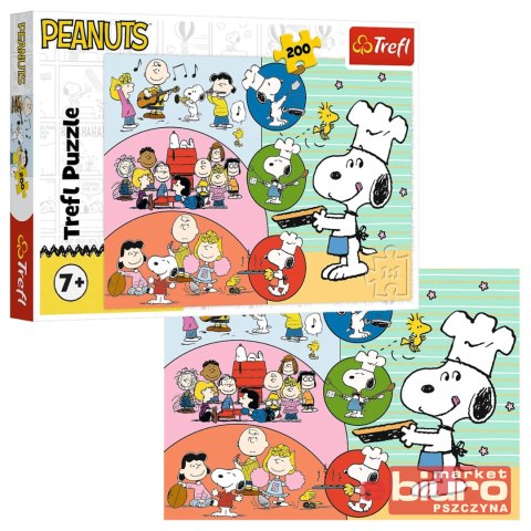 PUZZLE 200 SNOOPY I PRZYJACIELE 13368 TREFL