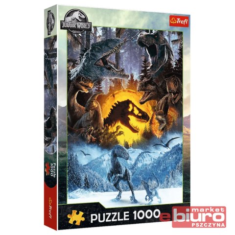 PUZZLE 1000 W ŚWIECIE PARKU JURAJSKIEGO 10939 TREF
