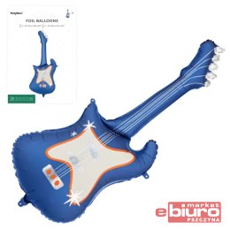BALON FOLIOWY GITARA 41X105CM GRANATOWY PARTYDECO