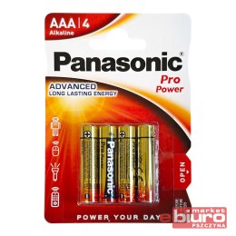 BATERIE PANASONIC AAA LR03/4 PRO POWER ALK A'4