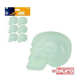 CZASZKA ŚWIECĄCA 5CM 6SZT 1042945 MFP