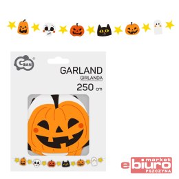 GIRLANDA PAPIEROWA HALLOWEEN DŁ 250CM GODAN
