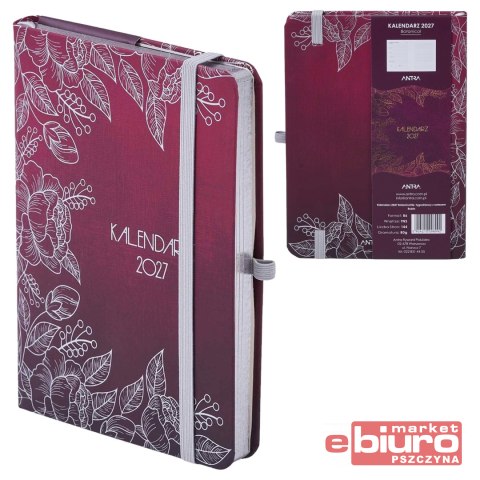 KALENDARZ BOTANICAL B6 RUBIN TDW ANTRA