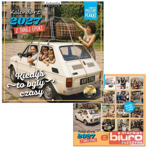 KALENDARZ CLASSIC Q KIEDYŚ TO BYŁO KUKARTKA