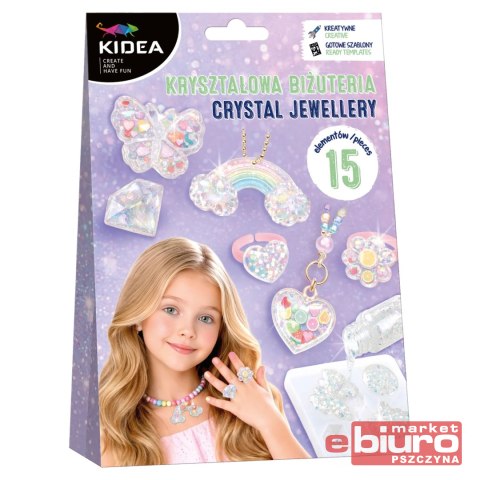 KRYSZTAŁOWA BIŻUTERIA DIY KIDEA