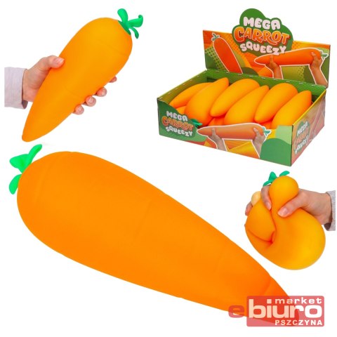 MARCHEW JUMBO DO ŚCISKANIA 8X8X34CM HIPO