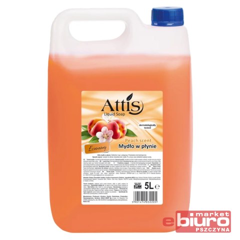 MYDŁO W PŁYNIE ATTIS 5L PEACH BRZOSKWINIA