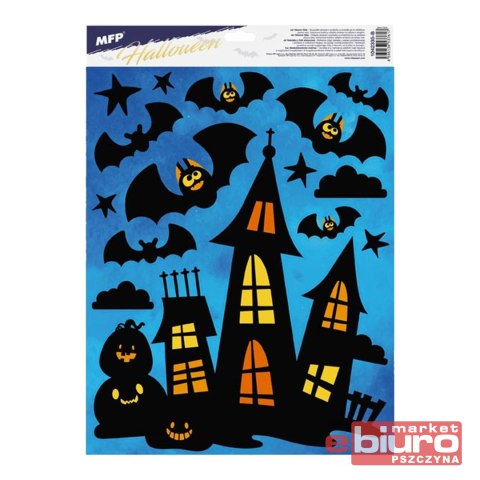 NAKLEJKA NA OKNO HALLOWEEN HA006 1042335 MFP