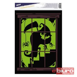 NAKLEJKA NA OKNO HALLOWEEN ŚW HA007 1042336 MFP