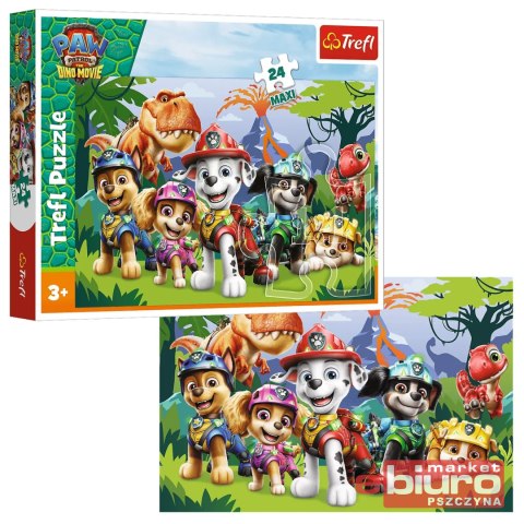 PUZZLE 24 MAXI - PREHISTORYCZNA PRZYJAŹŃ PSI PATRO