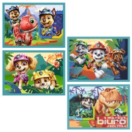 PUZZLE 4W1 - HISTORIE Z WYSPY DINOZAURÓW 34687 TRE