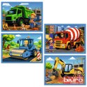 PUZZLE 4W1 PRACOWITE POPOŁUDNIE 34689 TREFL