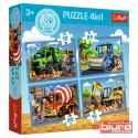 PUZZLE 4W1 PRACOWITE POPOŁUDNIE 34689 TREFL