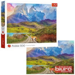 PUZZLE 500 LAMA W PATAGONII 37569 TREFL