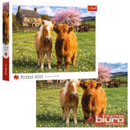 PUZZLE 500 PRZYJACIELE NA FARMIE 37570 TREFL