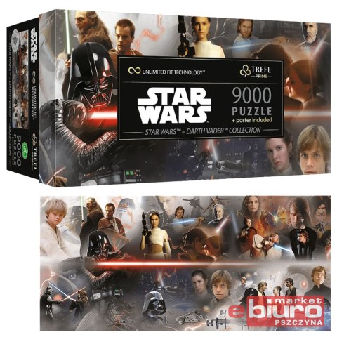 PUZZLE 9000 STAR WARS THE STORY OF DARTH VADER TRE