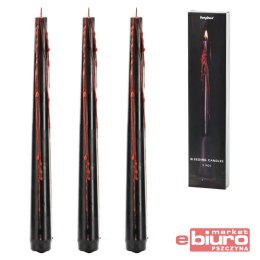 ŚWIECE KRWAWIĄCE 25CM A'3