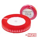 WSTĄŻKA SATYNOWA BN 12MM WSX12 KOLOR 1 CZERWONA