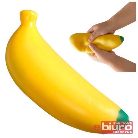 ZABAWKA GNIOTEK BANAN SQUISHY