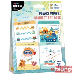ZESTAW EDUKACYJNY ŁĄCZ KROPKI KIDEA