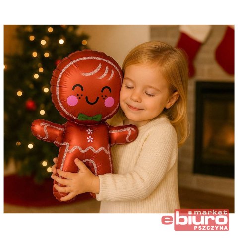 BALON FOLIOWY PIERNIKOWY LUDZIK 39x54CM GODAN