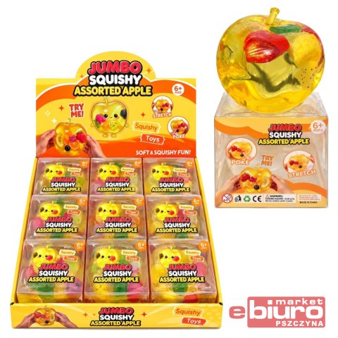GNIOTEK SQUISHY JABŁKO DUŻE WAZELINA