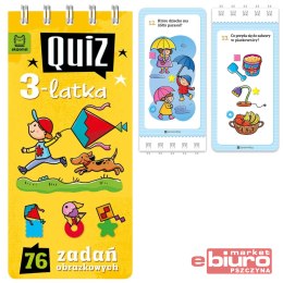 QUIZ 3-LATKA. 76 ZADAŃ OBRAZKOWYCH AKSJOMAT