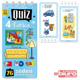 QUIZ 4-LATKA. 76 ZADAŃ OBRAZKOWYCH AKSJOMAT