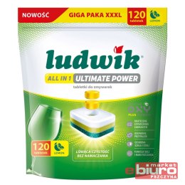 TABLETKI DO ZMYW ULTIMATE ALL IN 1 120 LEMO LUDWIK