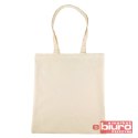 TORBA BAWEŁNIANA 140g Z USZAMI BEZ NADR 5SZT NATUR