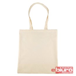 TORBA BAWEŁNIANA 140g Z USZAMI BEZ NADR 5SZT NATUR