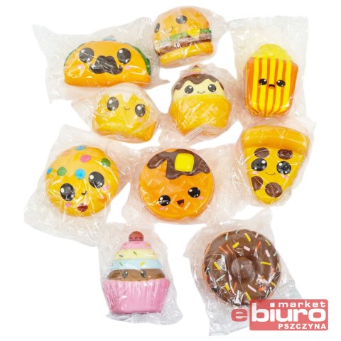 ZABAWKA GNIOTEK SQUISHY CIASTKA, FAST FOOD