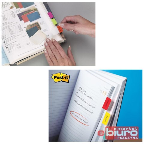 ZAKŁADKI INDEKSUJĄCE SILNE POST IT PP 3X22K MIX KO