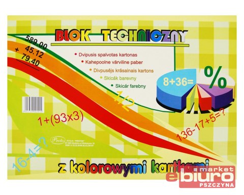 BLOK TECHNICZNY A3 KOLOR PROTOS.