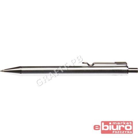 KOMPLET A'GRAFF PIÓRO DŁUGOPIS SREBRNE TO-845