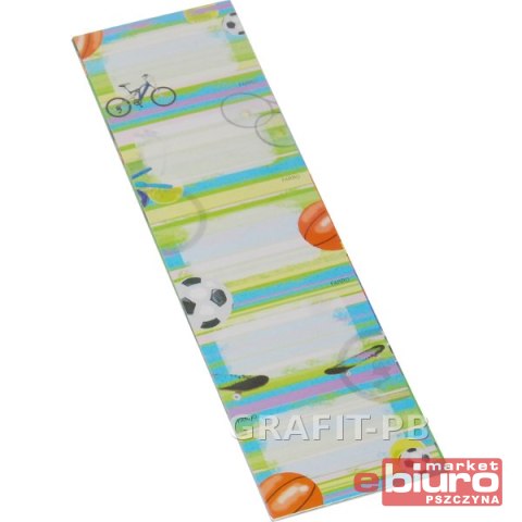 NALEPKA SZKOLNA 25 ARKUSZY FARRO