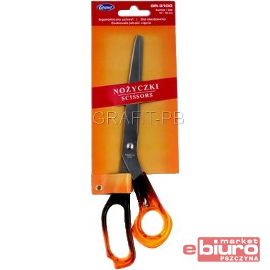 NOŻYCZKI GRAND BURSZTYNOWE 10 GR-3100-25 CM