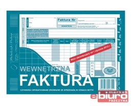 FAKTURA WEWNĘTRZNA NETTO A-5 163-3-E