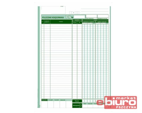 POLECENIE KSIĘGOWANIA A4 PK OFFSET 439-1
